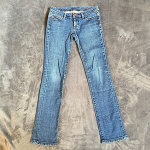 Miss Me Giveneth Boot Cut Denim Blue Wash Casual Jeans Women's Size 28